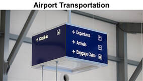 Airport Pick Up to Location Drop Off -or- Location Pick Up to Airport Drop Off - Terms of Service apply to all reservations